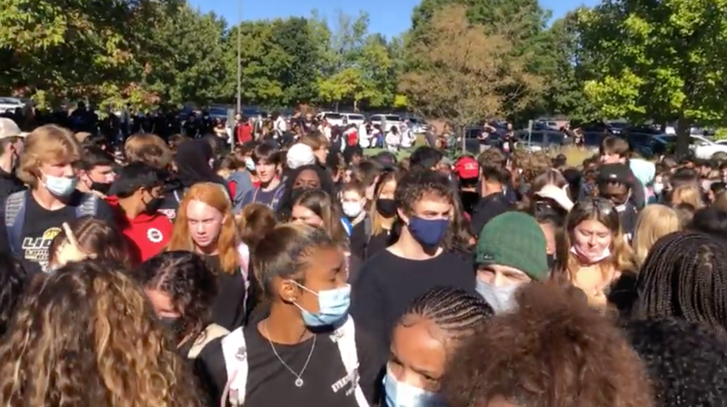 walkout at Parkway Central HS