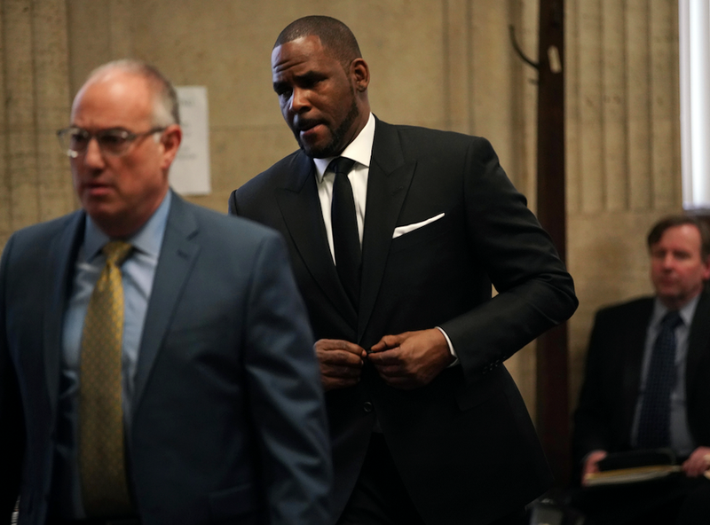 R. Kelly and his attorney Steve Greenberg