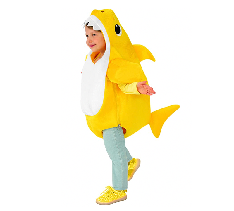 Rubie's Kid's Baby Shark Costume with Sound Chip