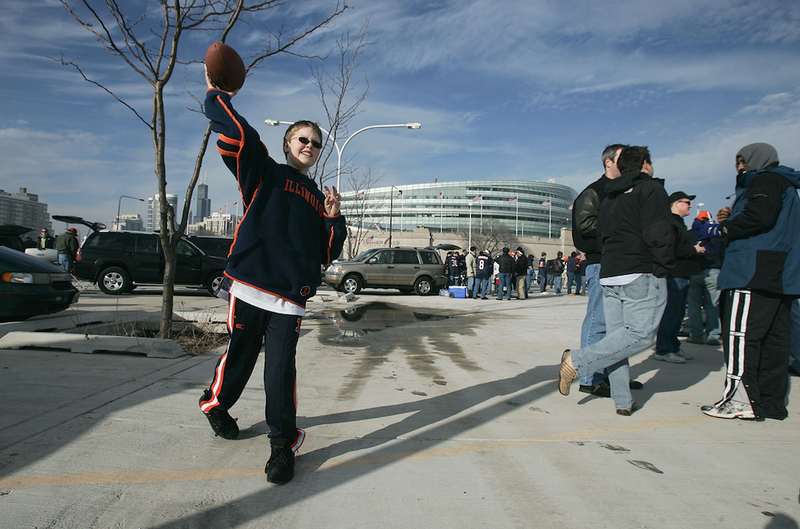 Soldier Field parking lot