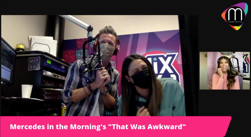 Mercedes in the Morning’s That Was Awkward: The “JC Pets Steph’s Hair” One