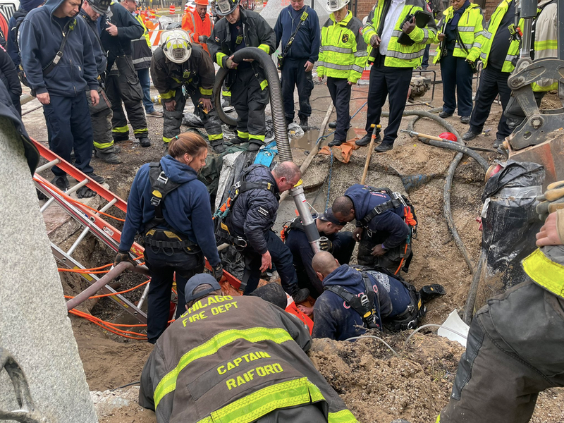 rescue scene