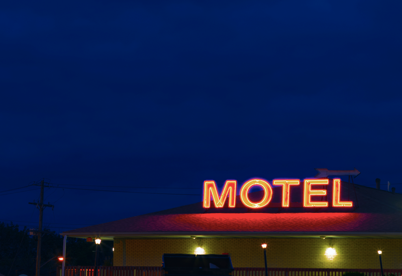 motel sign