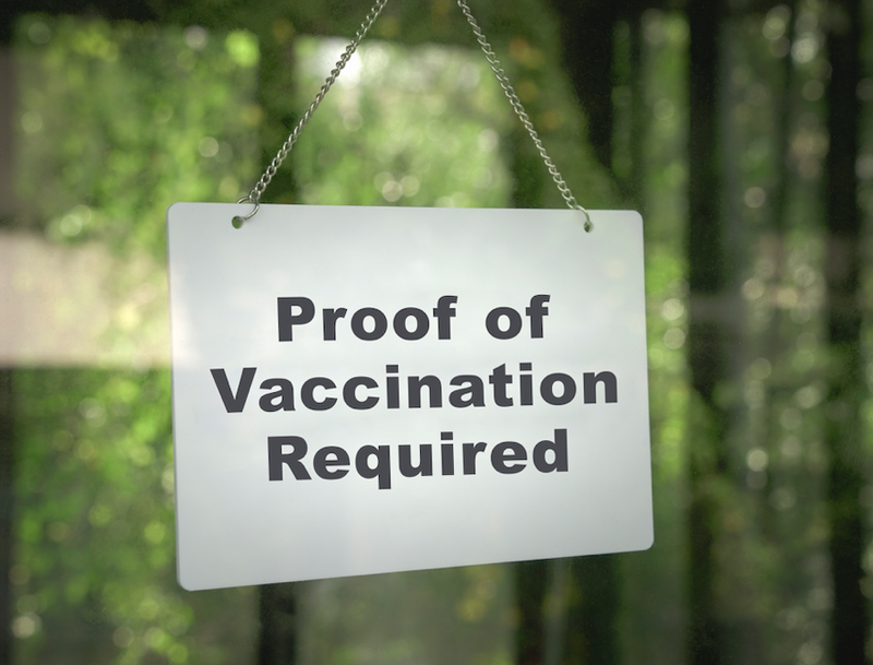 Proof of vaccination