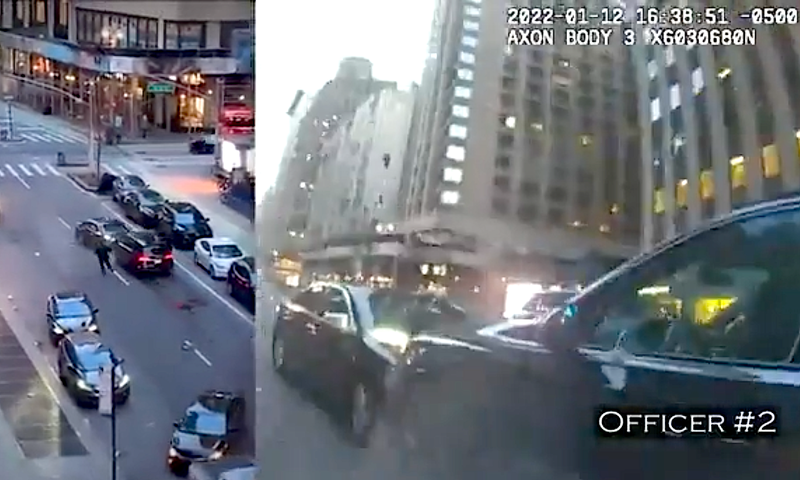 Video shows a carjacking in midtown Manhattan this week