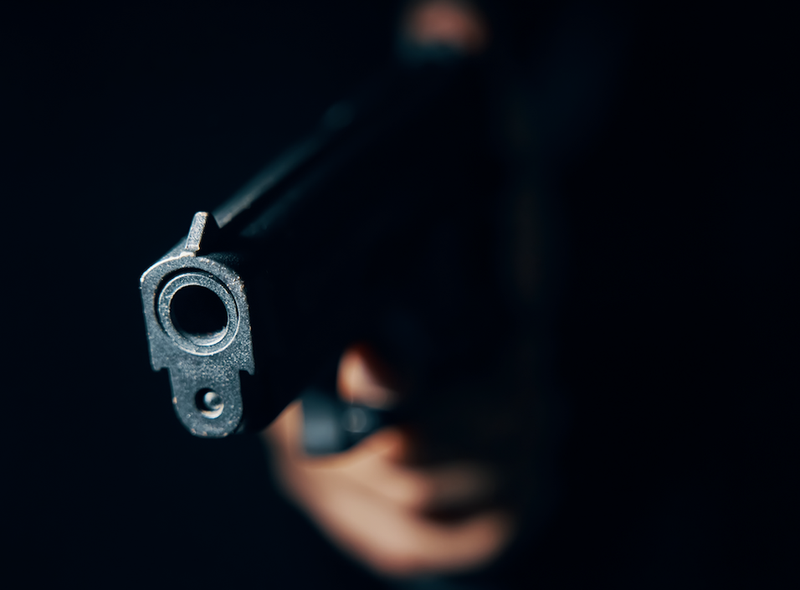 gun closeup