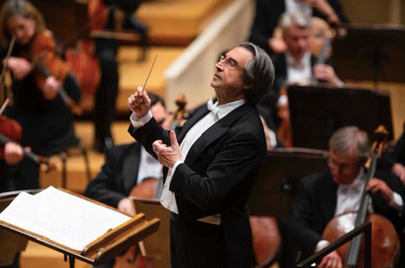 Riccardo Muti in action