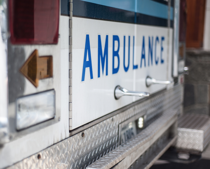 ambulance close up