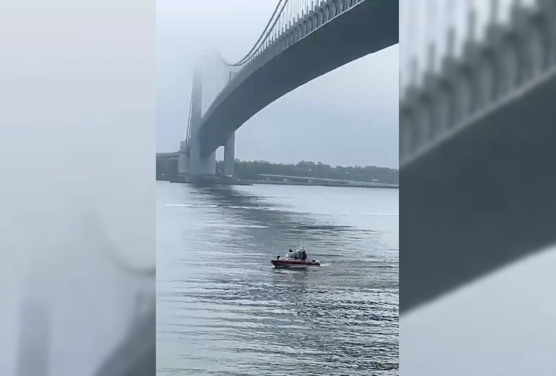 Police said the 38-year-old man was rescued alive but in critical condition Friday morning