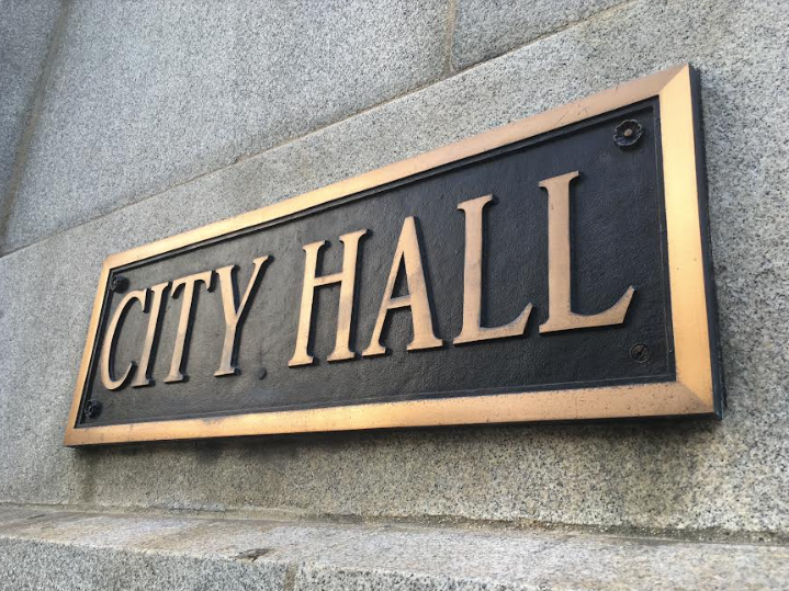 City Hall sign