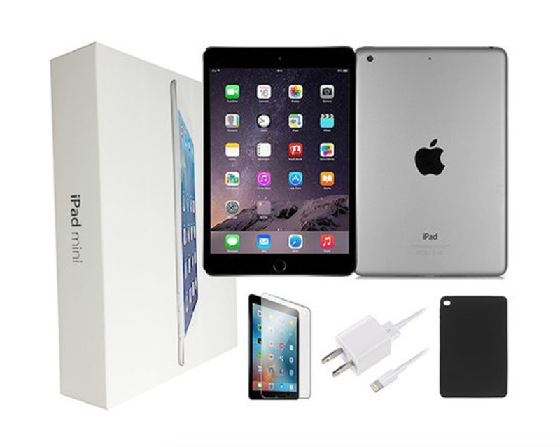 Apple iPad Mini 4 128GB 7.9 WiFi Only, Space Gray (Refurbished)