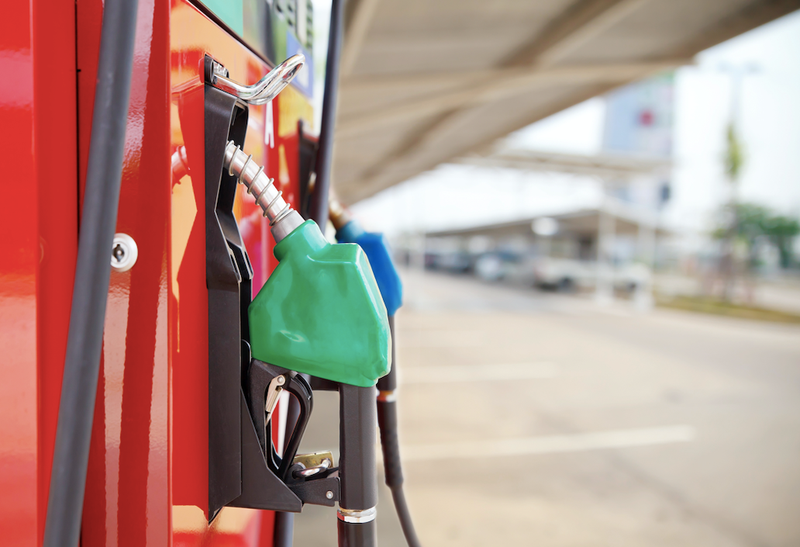 gas station pumps