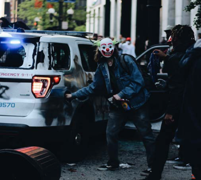 Clown suspect