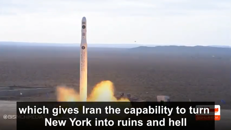 Two Telegram channel linked to the Islamic Revolutionary Guard Corps reportedly posted a video over the weekend touting Iran's nuclear capabilities and threatening New York City