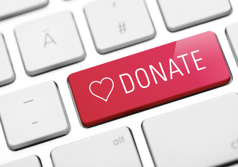 fundraiser button