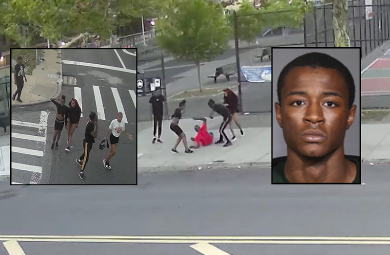 Police were searching for five suspects, including Austin Amos, in the beating death of a cabbie in Queens on Saturday