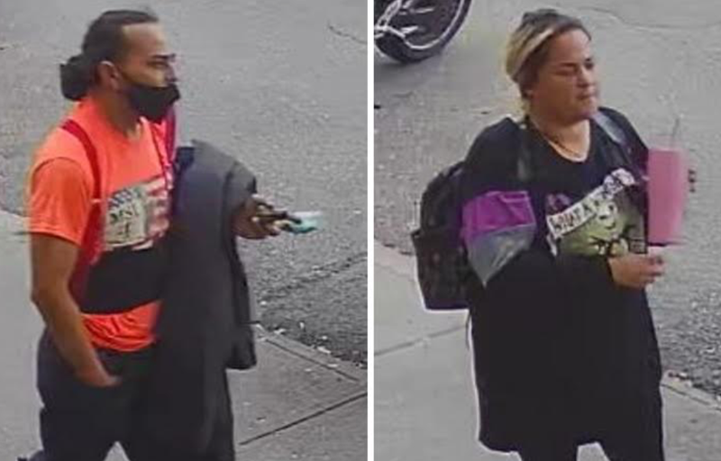 Cops released images of the robbery duo in the Brooklyn Sept. 16 robbery.