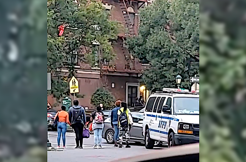 The teen was shot in front of a residential building on Eastern Parkway, near Rochester Avenue, in Crown Heights on Wednesday evening