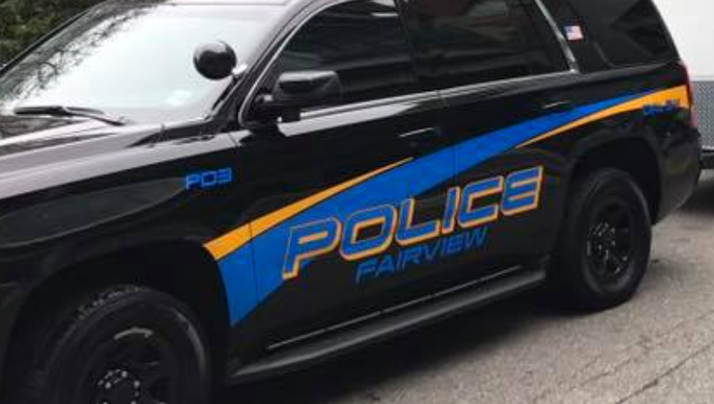 Fairview Police Department vehicle