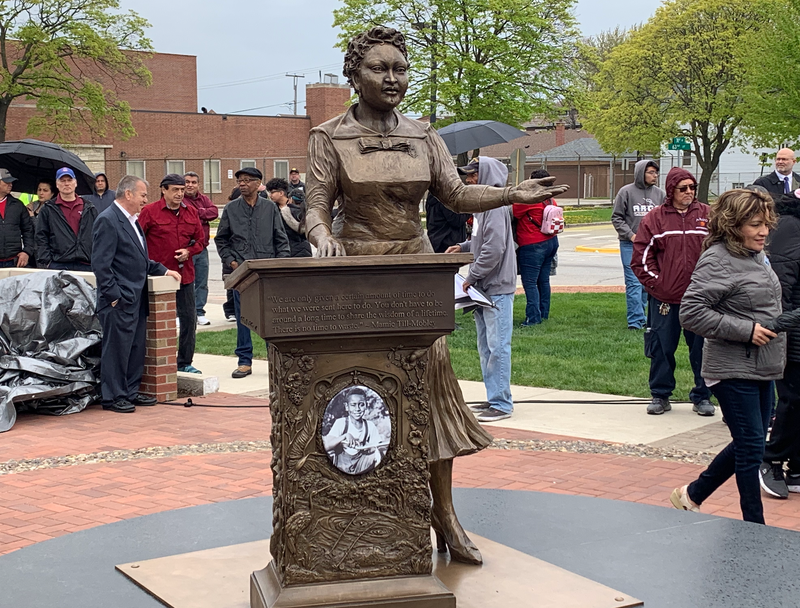 Mamie Till-Mobley memorialized outside of alma mater