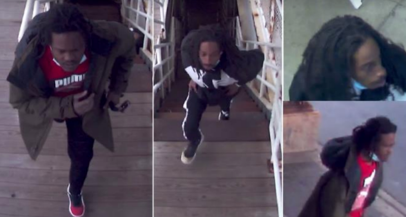 Chicago police are seeking two males wanted in connection with a robbery on a CTA train platform Oct. 20, 2020 in Washington Park.