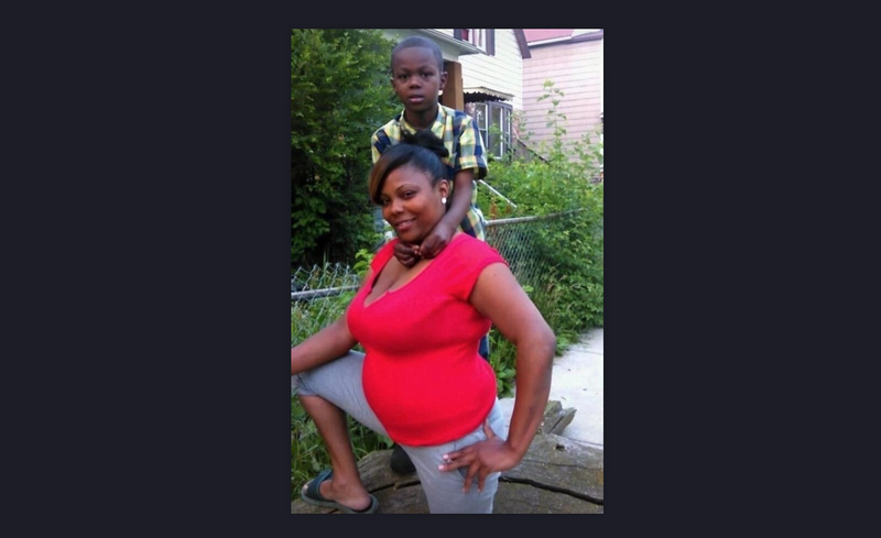Delisa Tucker and her son Kevin Tinker