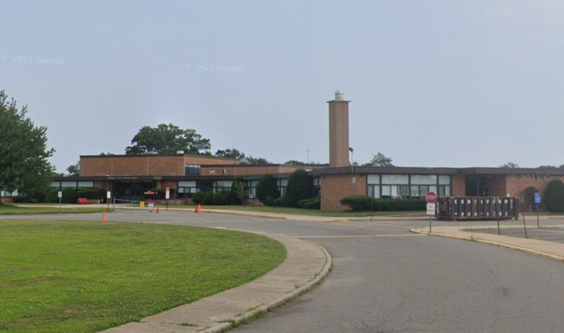 The Norman J. Levy Lakeside Elementary School, where four improvised explosive devices were discovered on Friday.