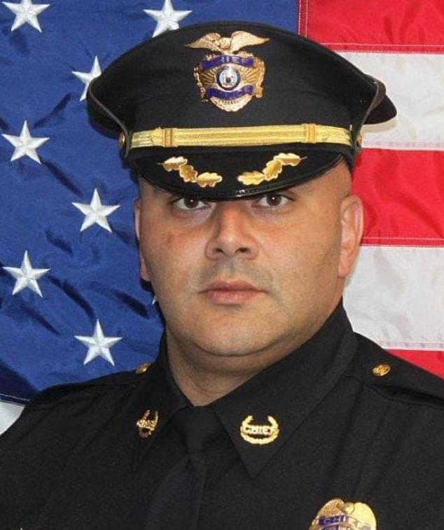 A photo of Police Chief Ahmed Naga posted on the Long Hill Township Police Department's Facebook page.