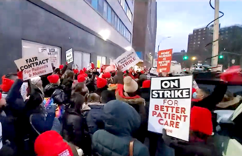 The hospitals have been getting ready for a walkout by transferring patients, diverting ambulances and postponing nonemergency medical procedures