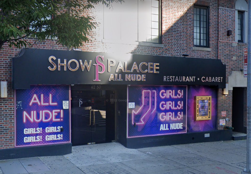 The Show Palace NYC Gentlemen's Club, where Cruz cut the throat of a patron in 2019.