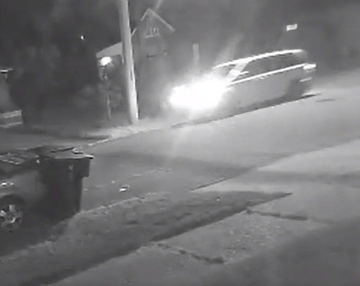 Suspect's vehicle