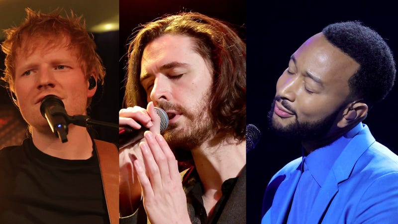 Sheeran, Hozier, Legend