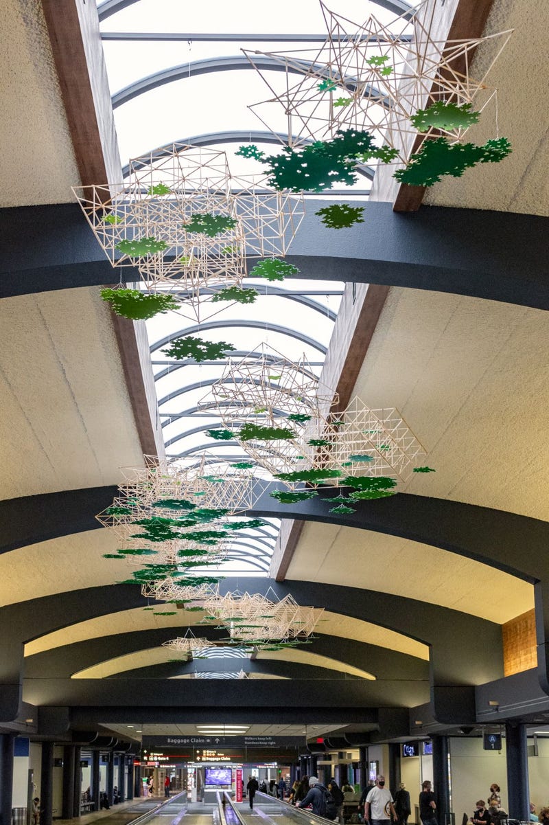 "Shy Canopy" at Pittsburgh International Airport