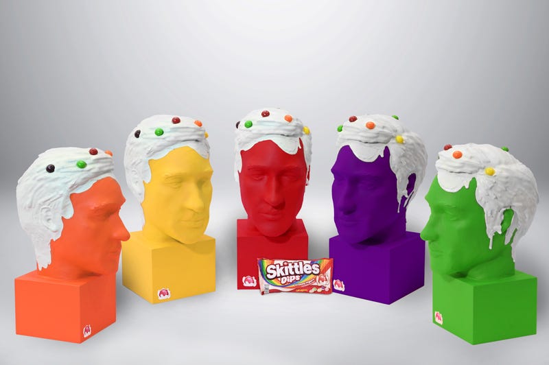 Skittles 3D Sculptures