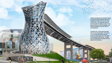 Buffalo's "SkyPark" proposed to replace the Skyway.
