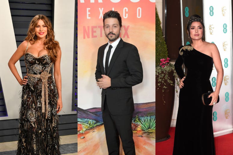 Sofia Vergara, Diego Luna, Salma Hayek