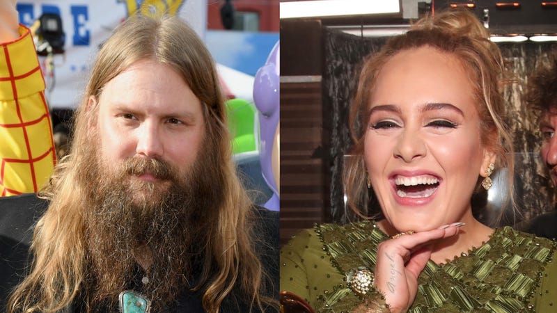 Chris Stapleton has Adele to thank for some major dad points