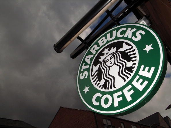 Starbucks Coffee sign