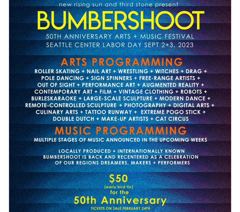 Bumbershoot 2024 Tickets Emyle Isidora