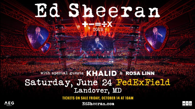 Ed Sheeran Mathematics Tour