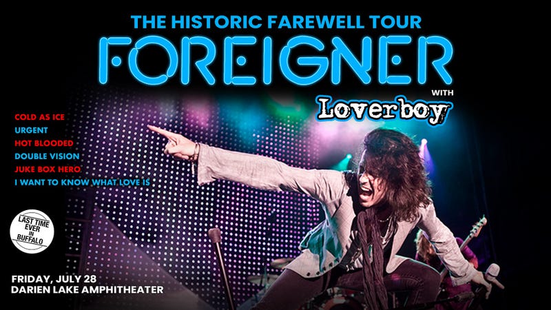 Foreigner: Farewell Tour with Loverboy