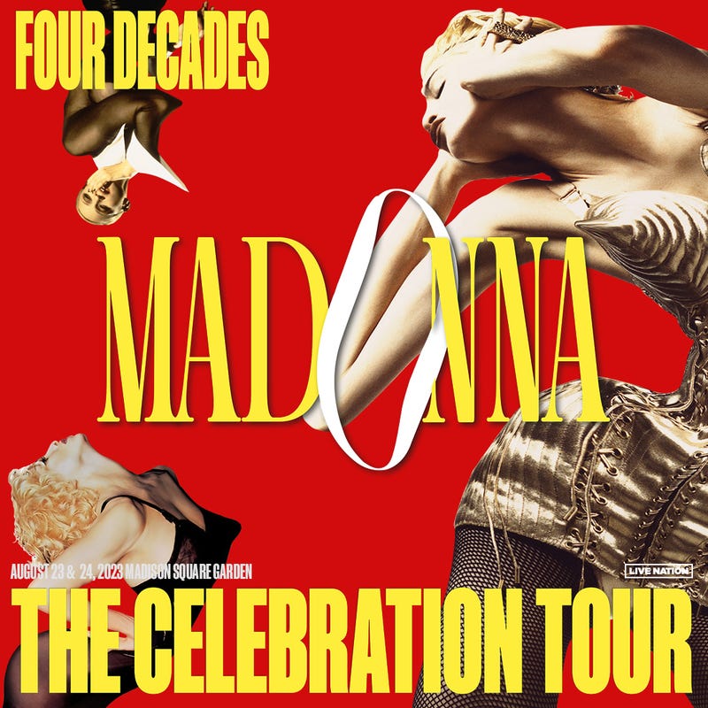 Text for a Chance to Win tickets to see Madonna