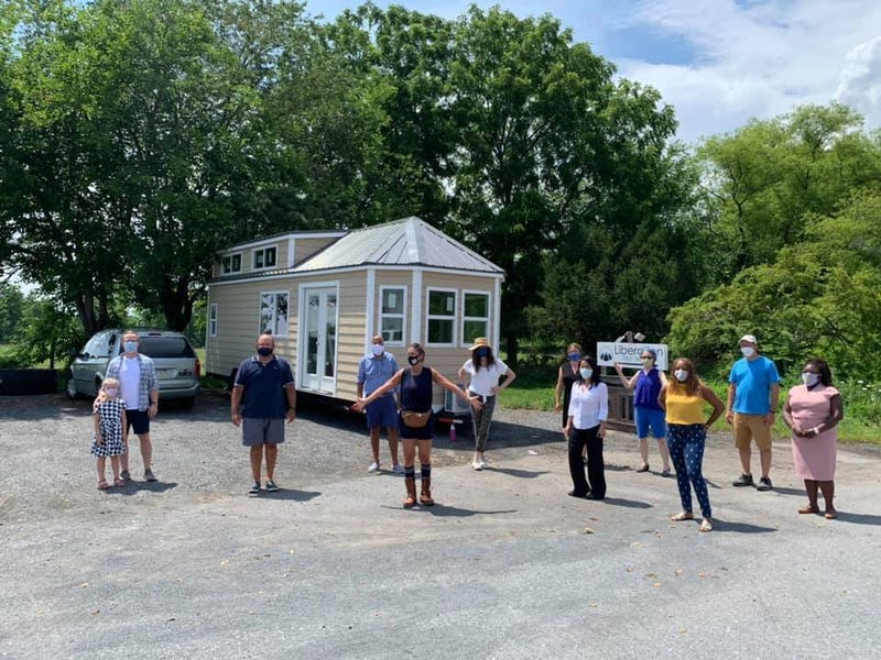 Stephanie Sena's tiny house project