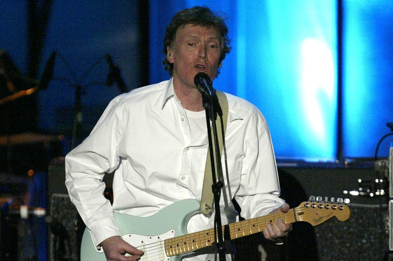 Steve Winwood of Traffic performs at the Rock & Roll Hall Of Fame 19th Annual Induction Dinner.