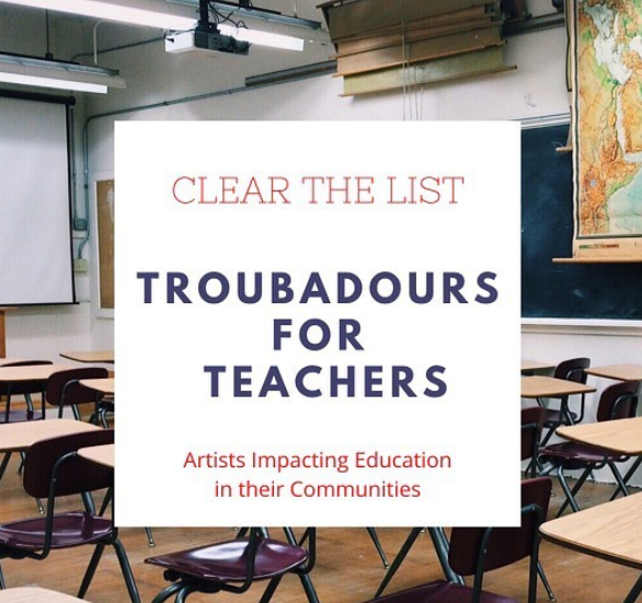 Troubadours For Teachers