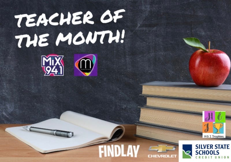 Mercedes in the Morning's Teacher of the Month