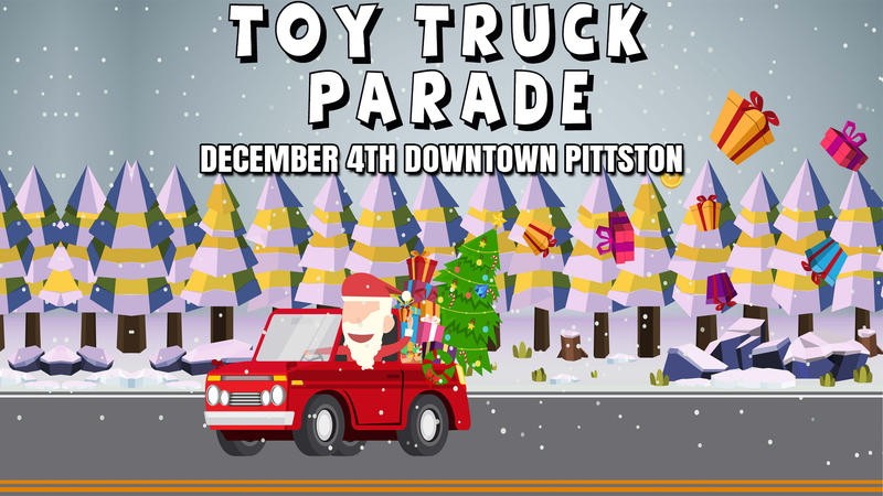 Pittston Toy Truck Parade