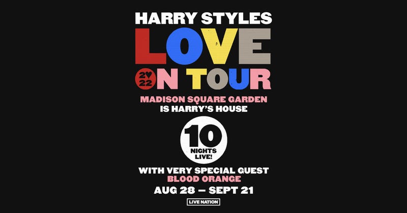 Harry Styles Love On Tour at Madison Square Garden