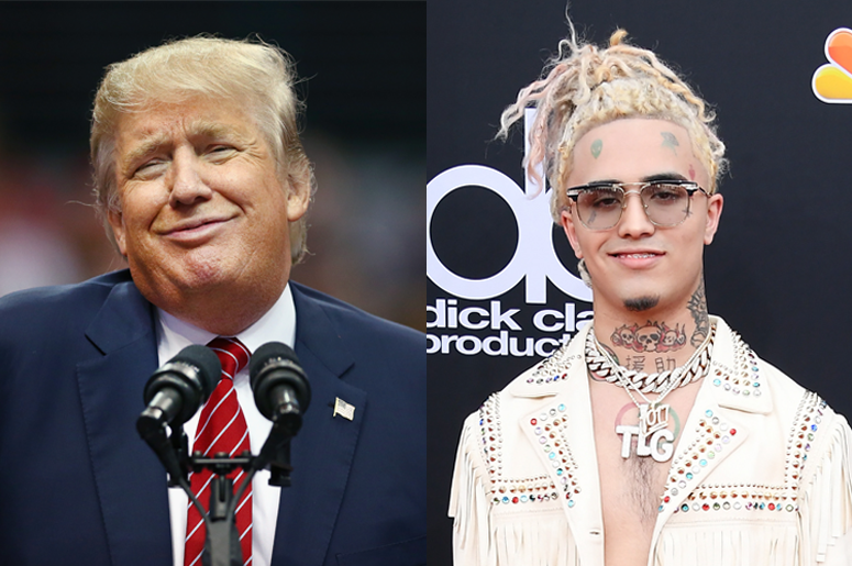Donald Trump and Lil Pump