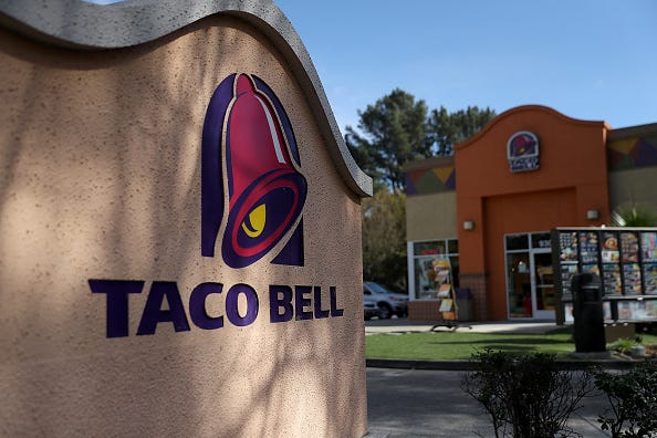 Taco Bell sign